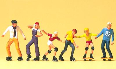 (HO)ローラースケートとスケートボード