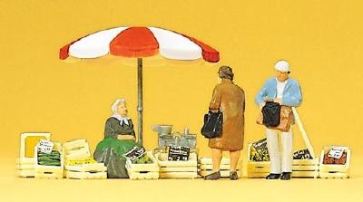 (HO)露店と店主とお客