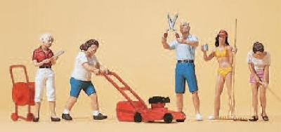 (HO)ガーデニングする人