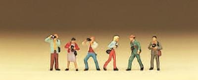 (Nゲージ)写真を撮る人