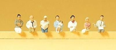 (Nゲージ)座っている乗客