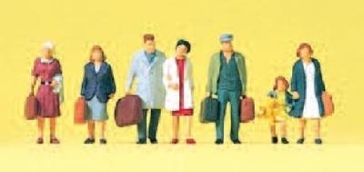 (Nゲージ)歩く乗客