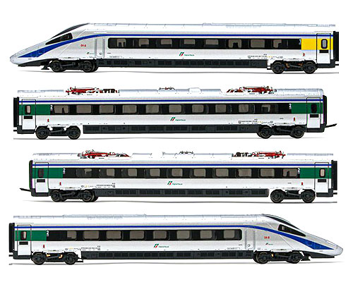 EMU  ETR610 4輌セット Cisalpino FS Ep6  DCC sound