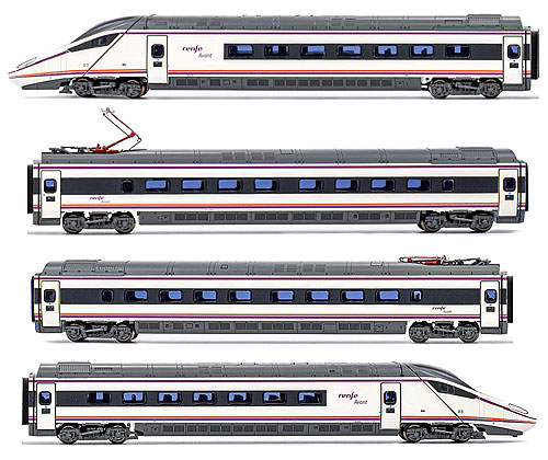 EMU class S-114 4輌セット RENFE Ep6 DCC sound