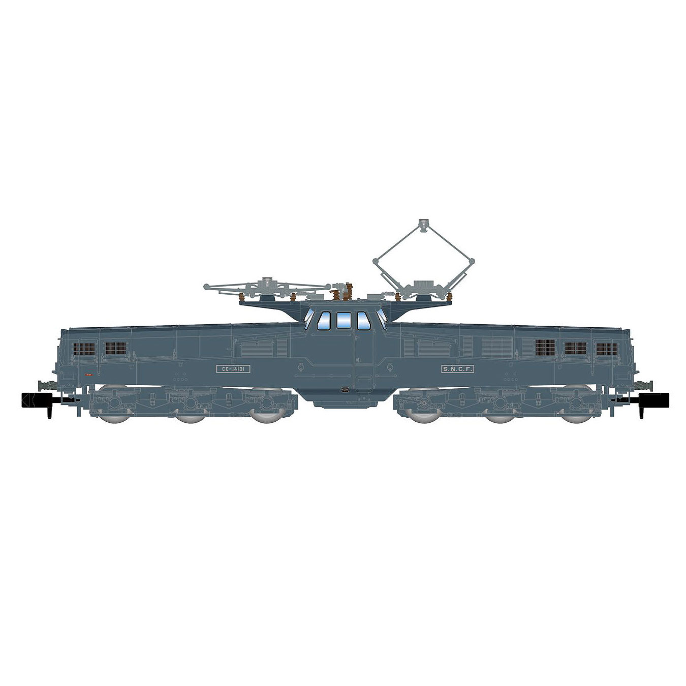 【仮予約】 EL class CC 14101 ブルー 初期タイプ SNCF Ep3