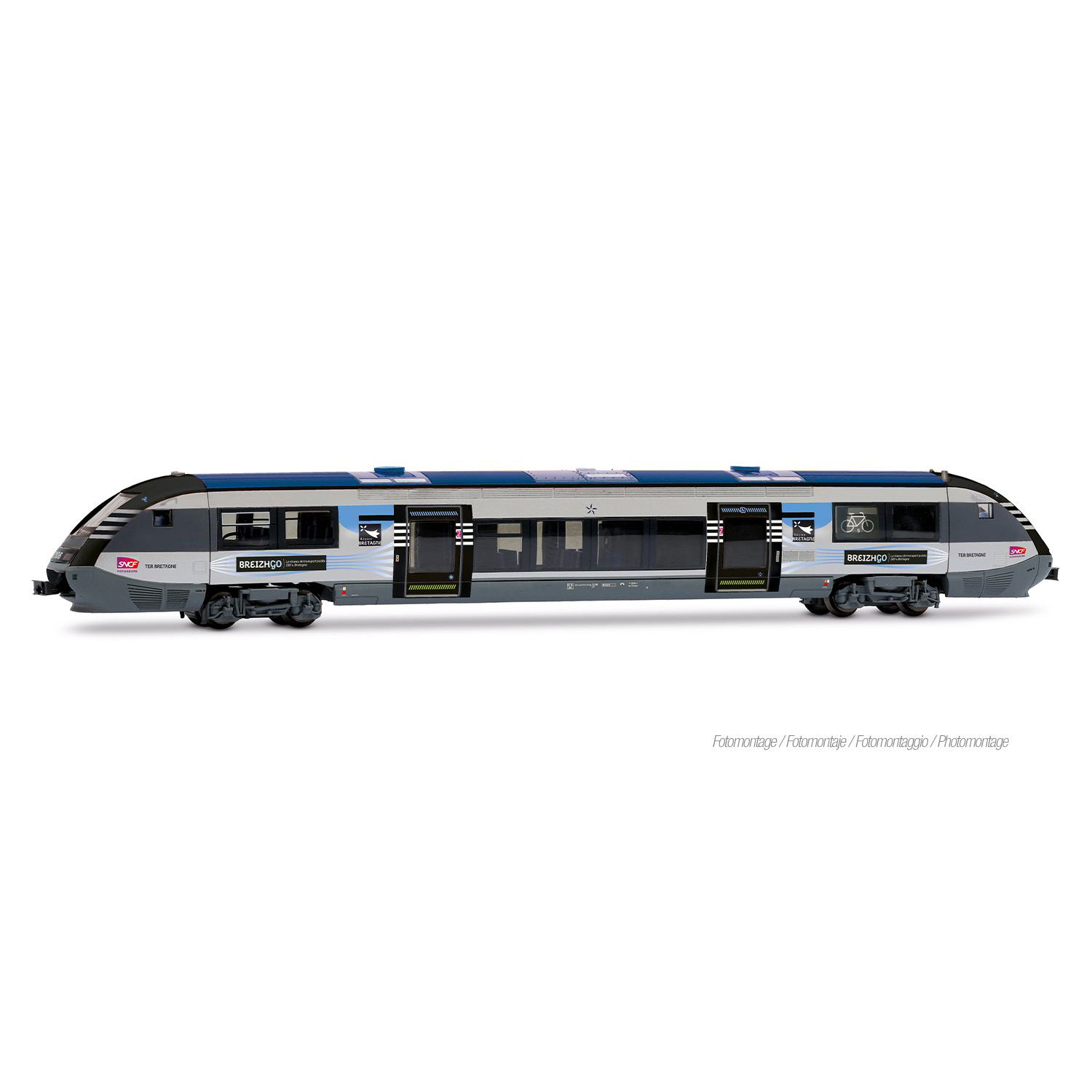 【仮予約】 ディーゼルレールカー class X73500 TER Bretagne SNCF Ep6 DCC Sound