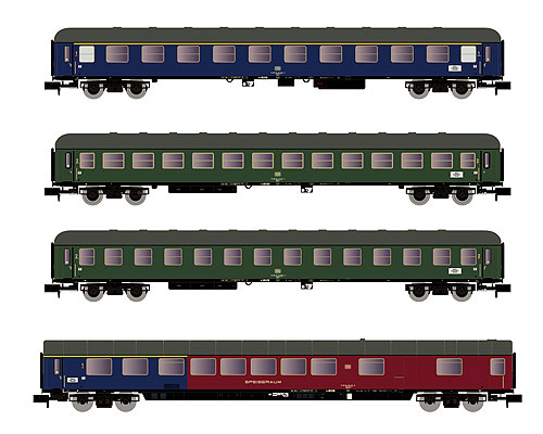 客車4輌セット DB Ep4