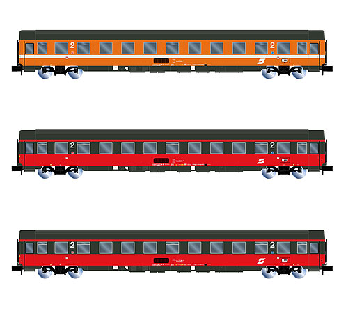 EC Mozart 客車3輌セット2 OeBB Ep4 Ep5