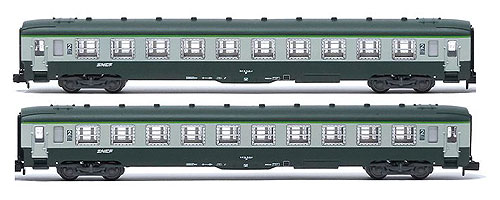 type DEV AO B10 2等車2両セット Nouilleロゴ SNCF Ep4