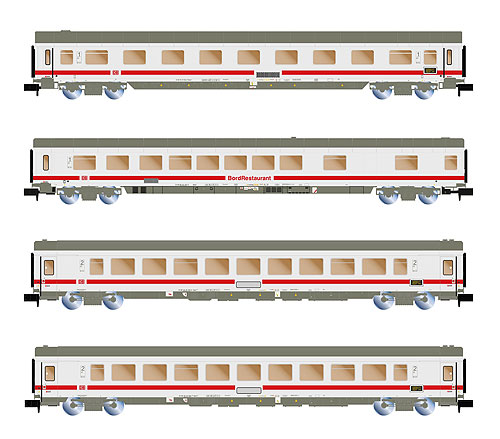 【仮予約】IC 客車 ICE色 4輌セット DBAG Ep6