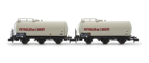 タンク貨車 Petroles de L'Ouest 2両セット SNCF Ep4