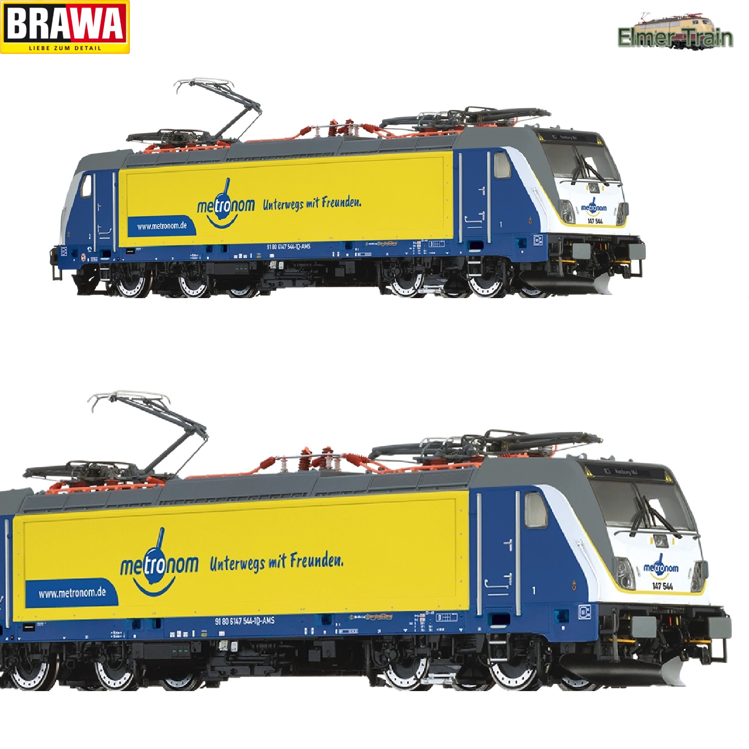 【予約】EL TRAXX BR 147 metronom Ep6 DCC Sound