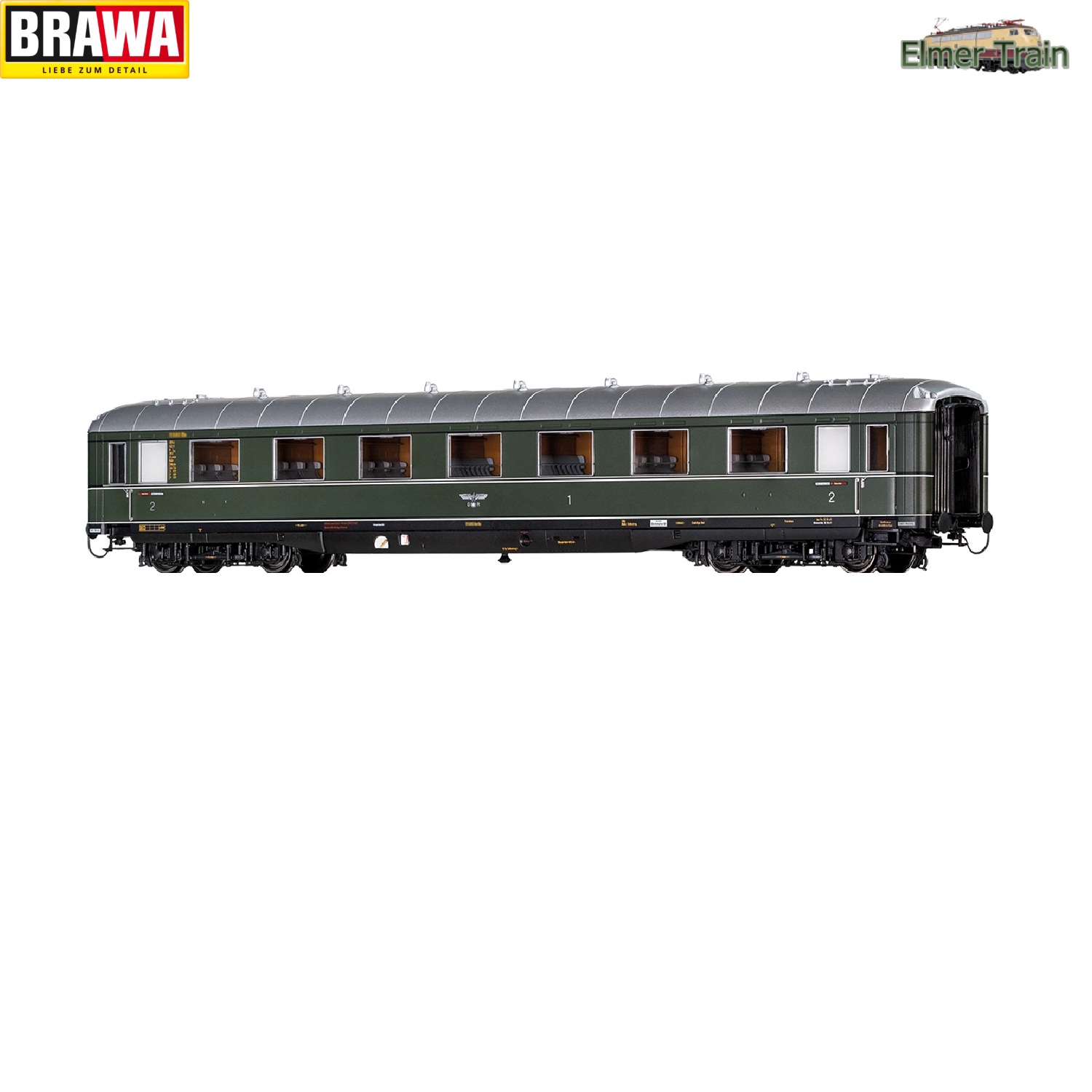 【予約】急行用 1等/2等車 DRG Ep2 室内灯付き