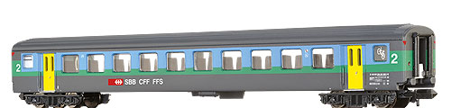 EW-I 2等車 Papagei色 SBB Ep4