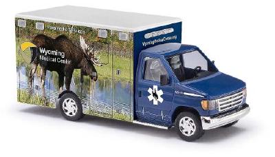 (HO)フォード E-350 ワイオミングNo.7
