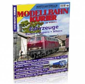 Modellbahn-Kurier 30 Fahrzeuge Bauen Supern Altern