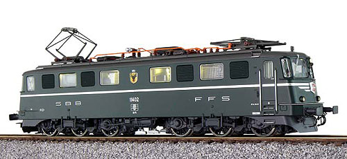 EL Ae 6/6 11402 SBB E4p DCC Sound DC/AC共用 パンタ可動