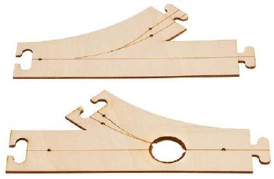 路面プレート分岐 212.5 x 102.5 mm 2枚