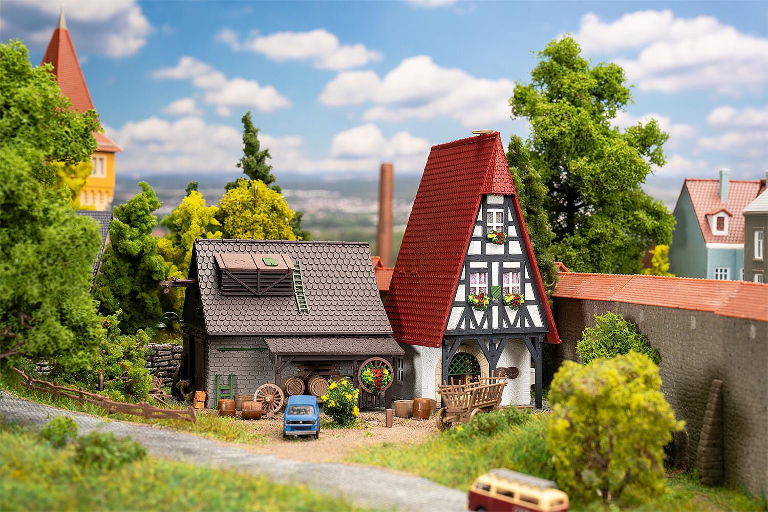 ワインセラーのある市庁舎