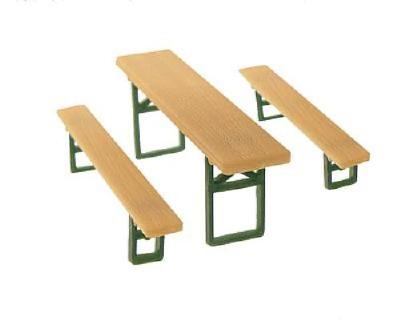 ビアハウスベンチ48、テーブル24セット