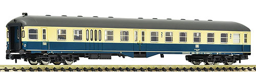 センタードア客車 2等制御車荷物室付き タルキス色 DB Ep4