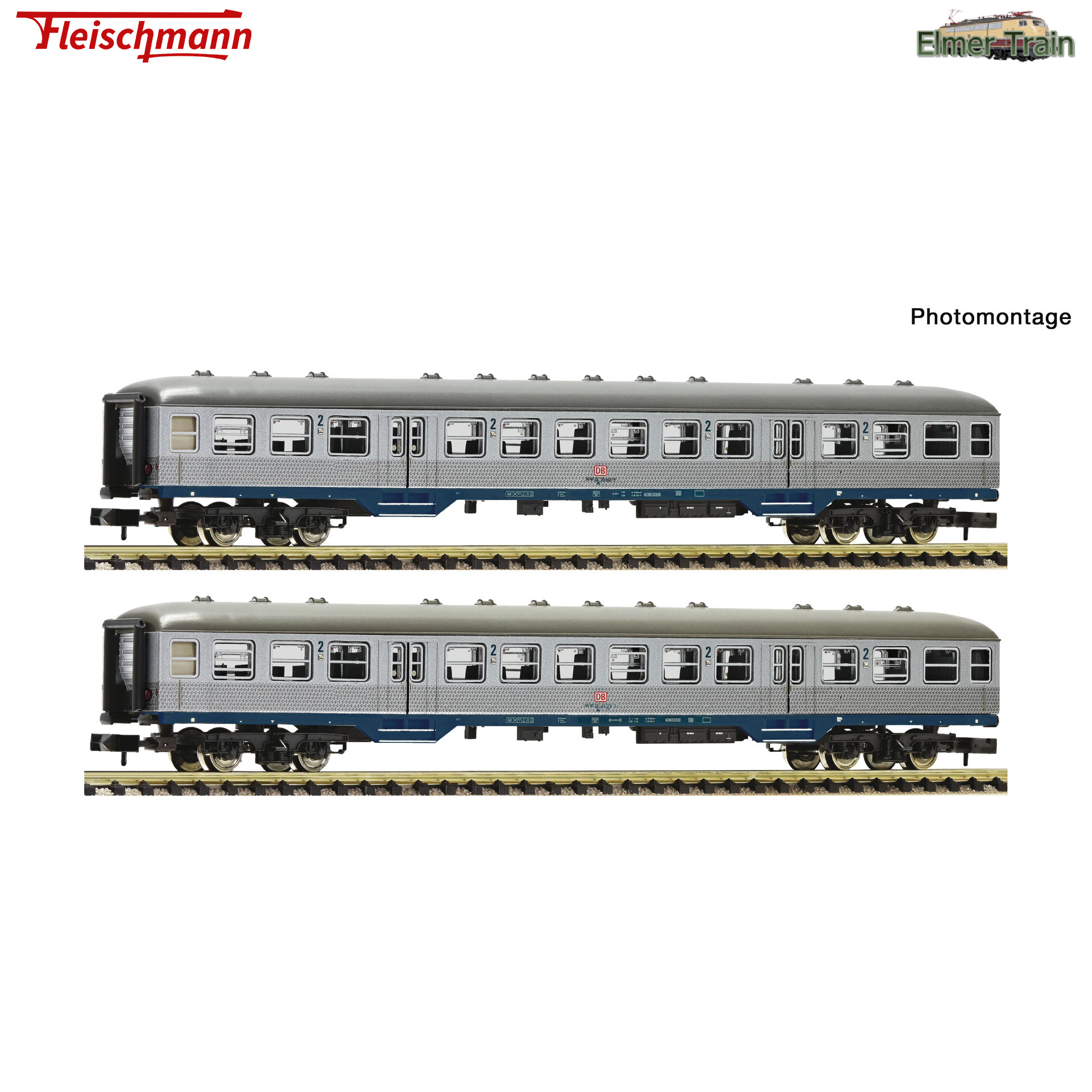 【予約】n-Wagen 客車セット2 客車2輌 Silberlinge DBAG Ep5
