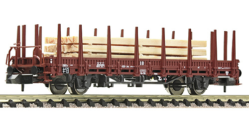 2軸長物貨車 積荷木材付き DB Ep3