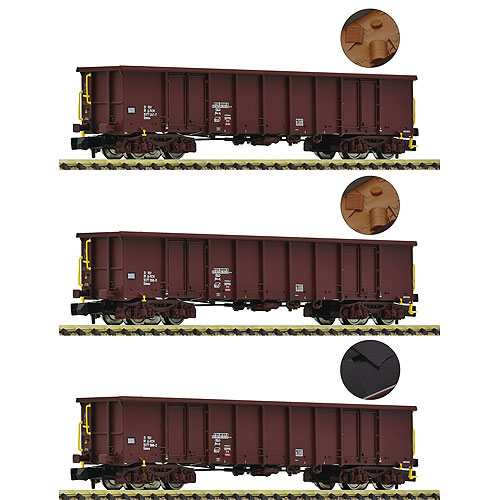 無蓋貨車 3輌セット OeBB Ep6