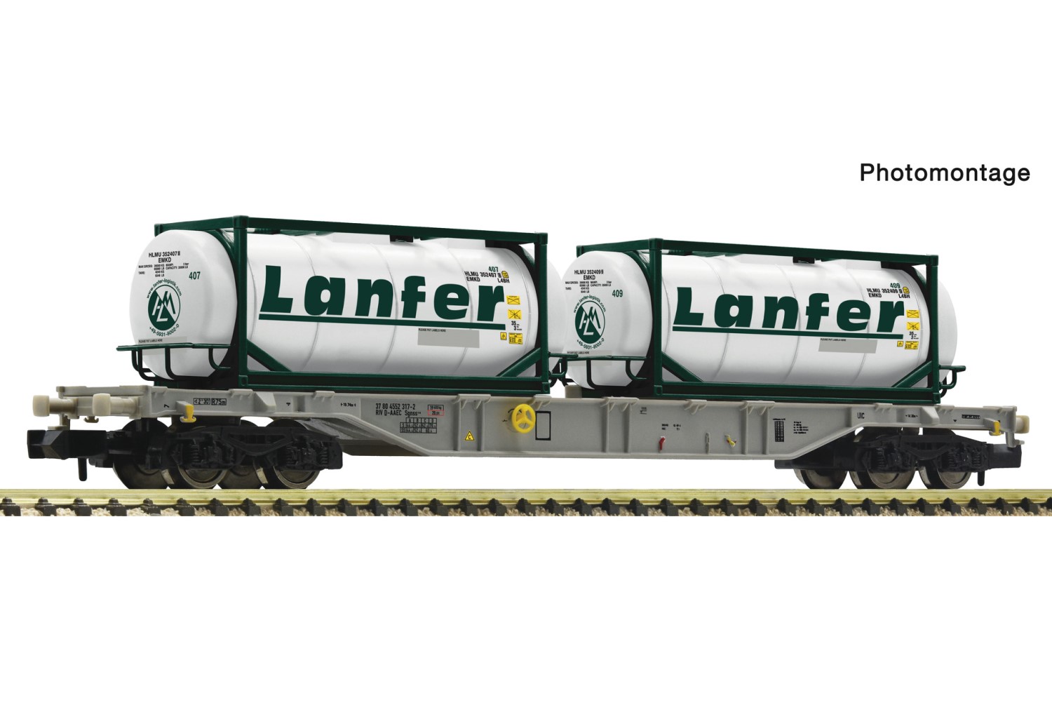 【予約】コンテナ貨車 Lanfer Ep6