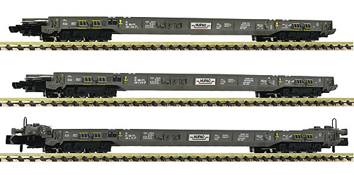 ピギーバック貨車 3輌セット HUPAC Ep5 Ep6