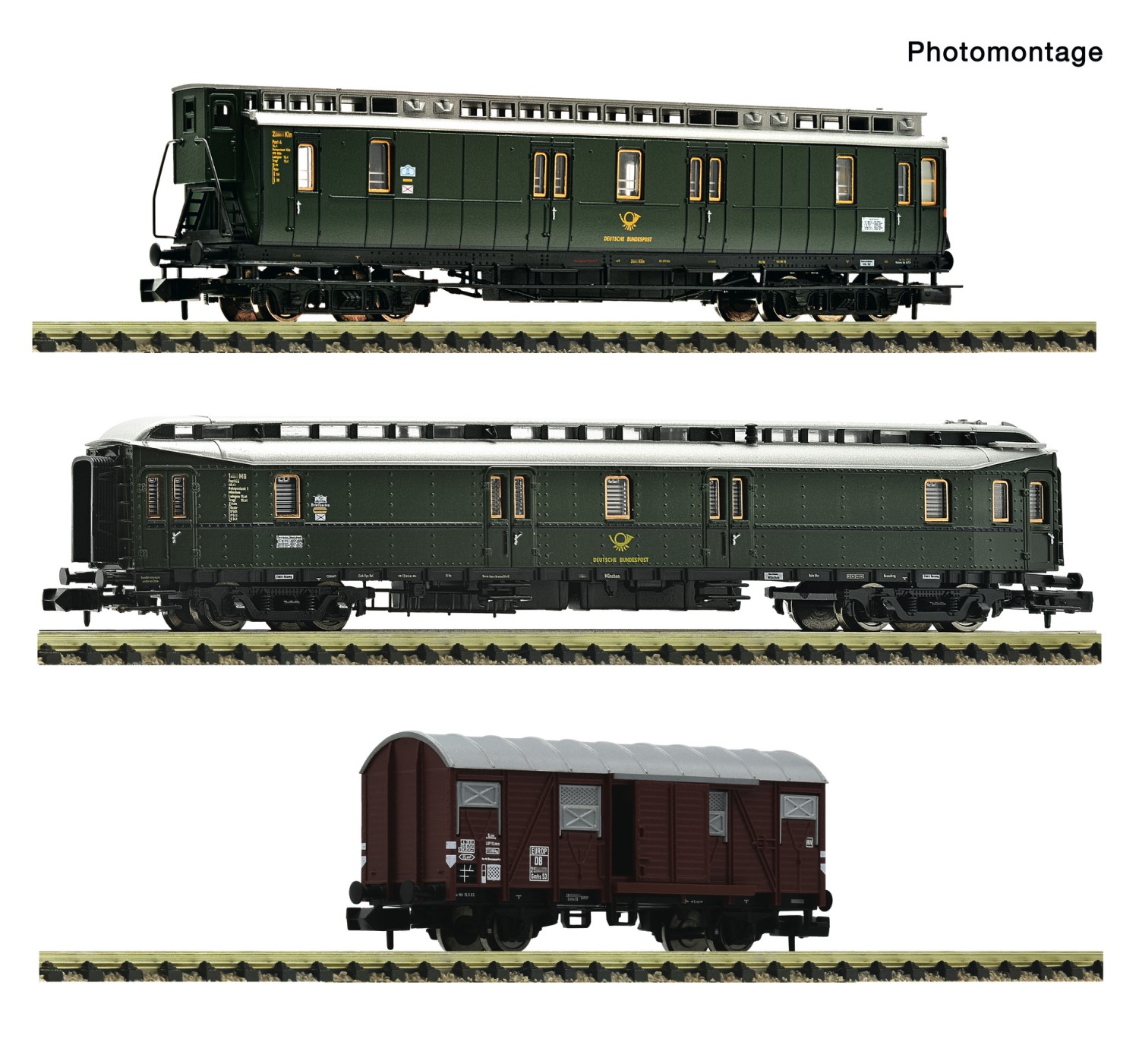 【予約】郵便車3両セット DB　Ep3