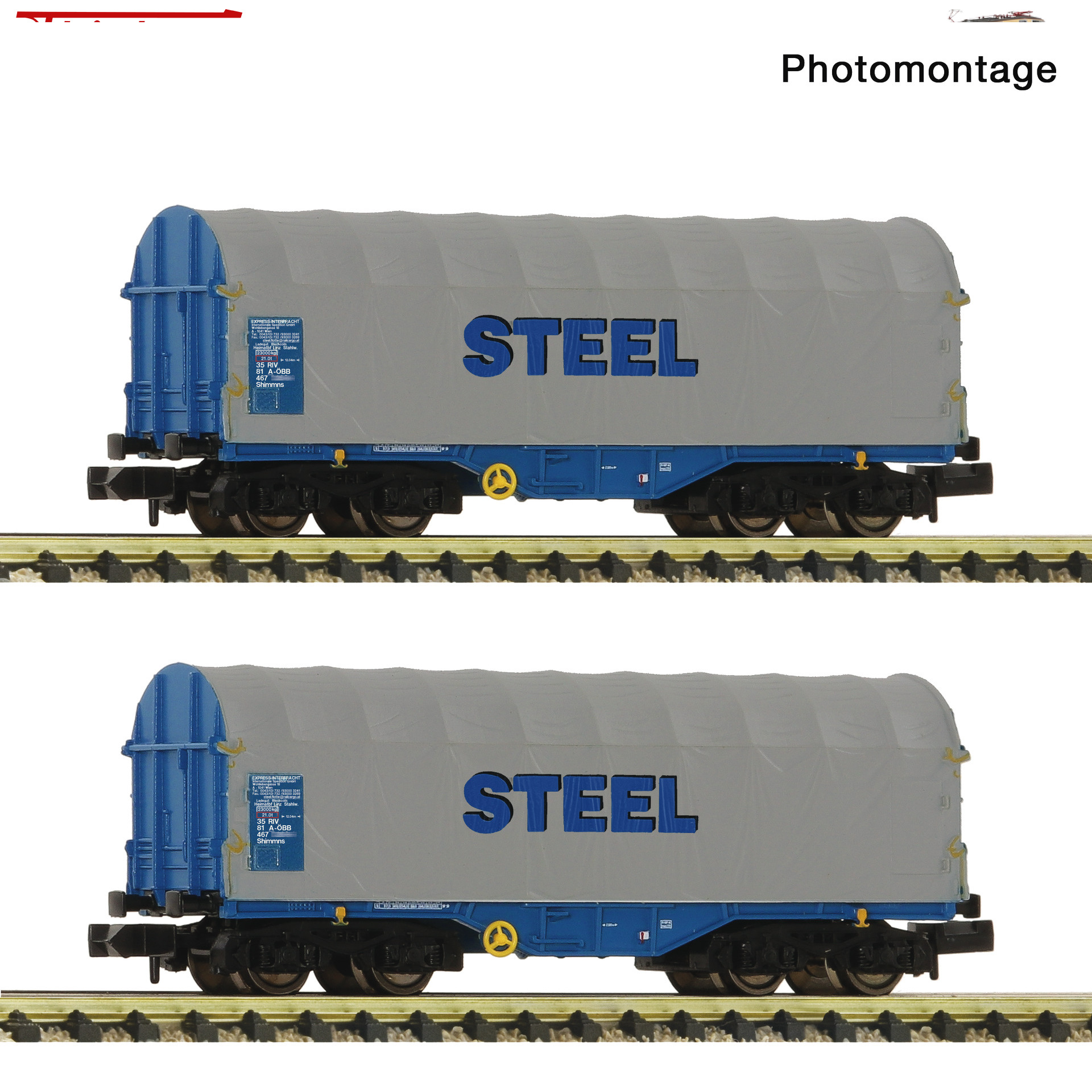 【予約】スライドホロ貨車 2輌セット OeBB Ep6