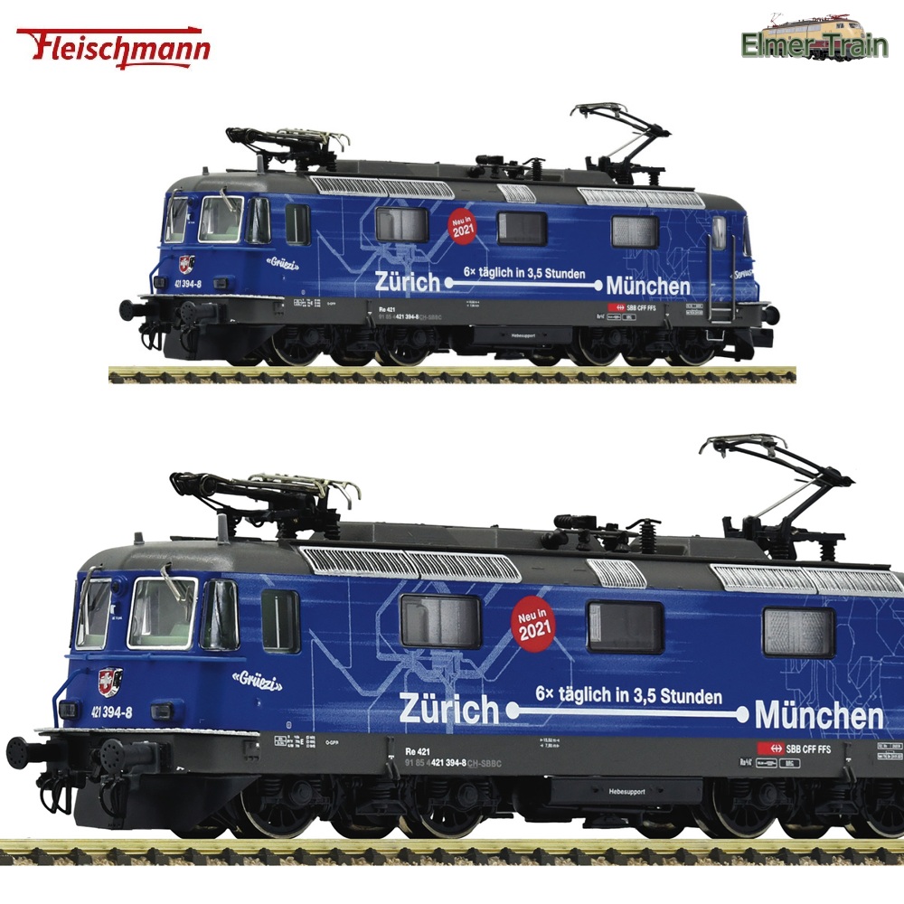 EL Re 421 Zurich-Munich SBB Ep6