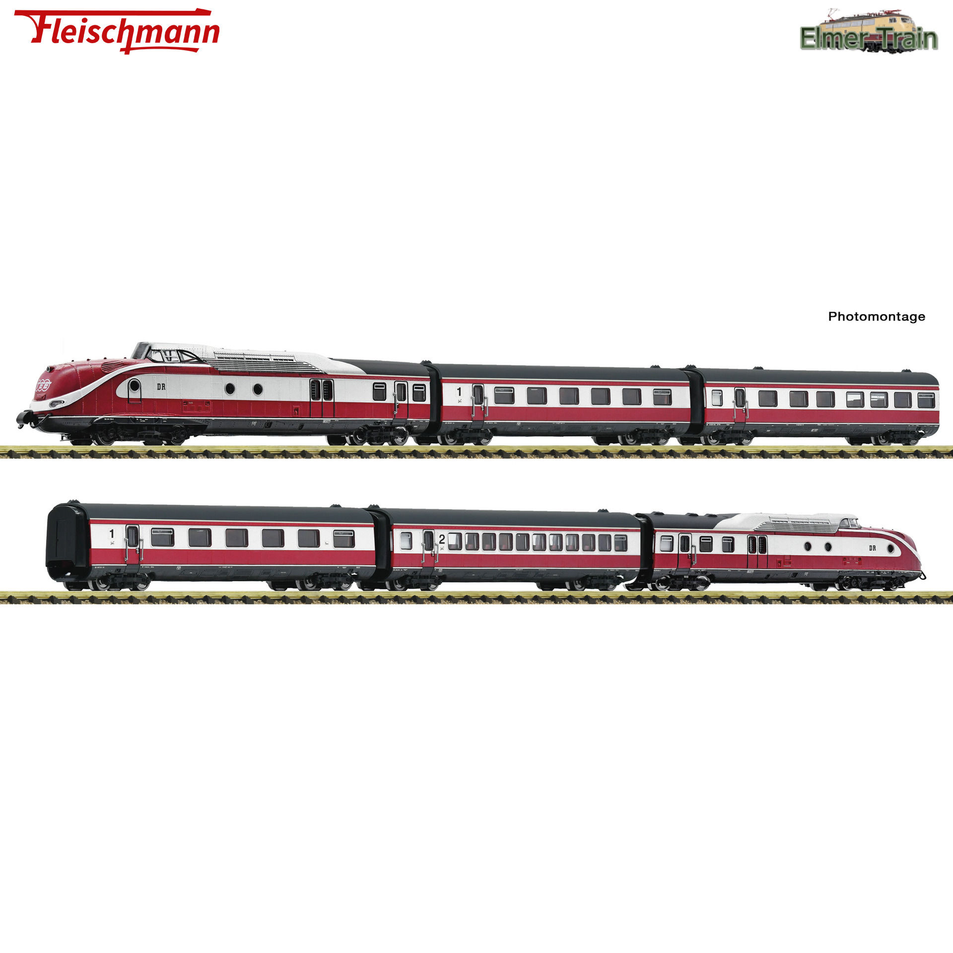 【予約】DMU BR VT 601 Max Liebermann 基本6輌セット DR Ep4 DCC Sound