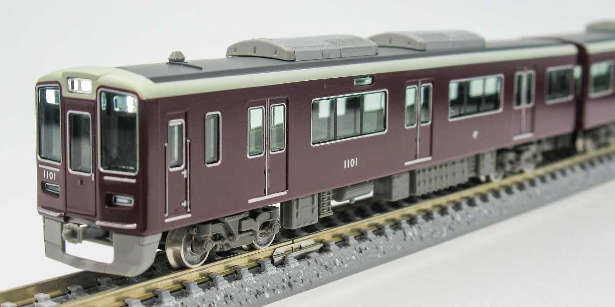 30912 再生産(N)阪急1000系(1001編成・宝塚線)8両編成セット(動力付き)