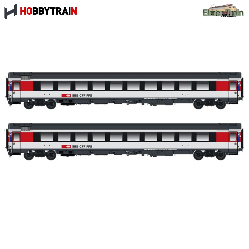 【予約】UIC Z1 2等客車 type Bpm ICNカラー 2輌セット SBB Ep6