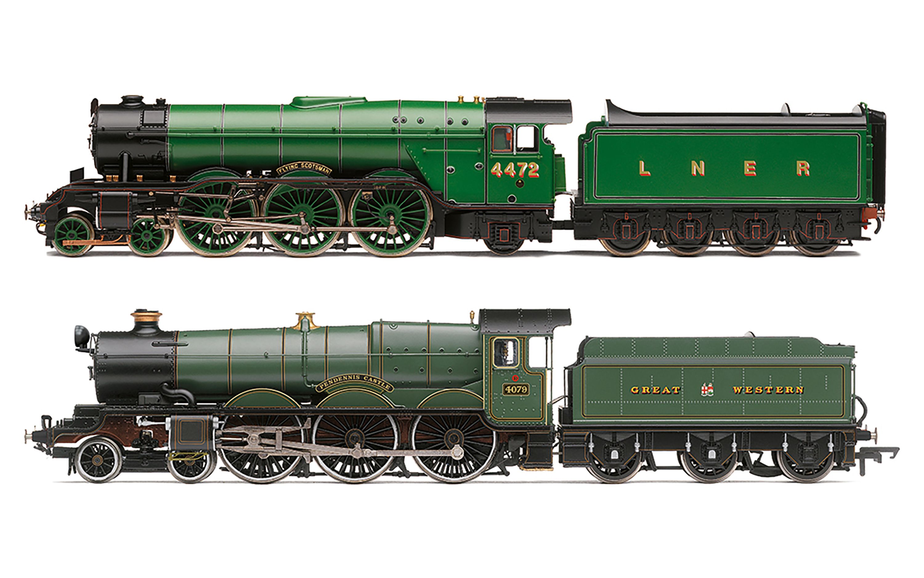 【予約】オーストラリア建国200周年ツアーセット LNER Flying Scotsman class 4472 & BR Pendennis Castle class 4079