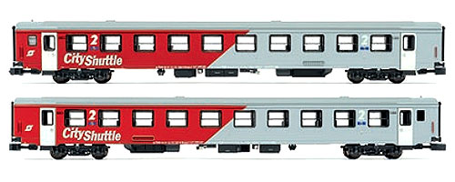 City Shuttle 国内用客車 2輌セット 旧ロゴ OeBB Ep5