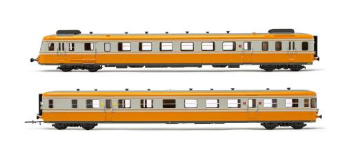 DMU RGP2 X2700 2輌セット オレンジ/グレー Ep4 DCC Sound