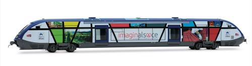 ディーゼルレールカー X73500 Alsace SNCF Ep6 DCC Sound