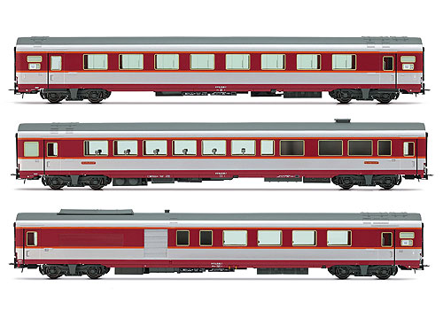 TEE Le Capitole グランコンフォール客車3輌セット2 SNCF Ep4