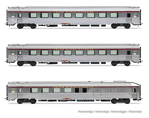【仮予約】Mistral 69 TEE Jules Verne 3輌セット SNCF Ep4