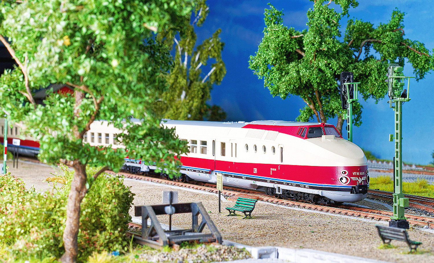 【予約終了】DMU Goerlitz VT 18.16 4輌セット DR Ep4 DCC Sound ******