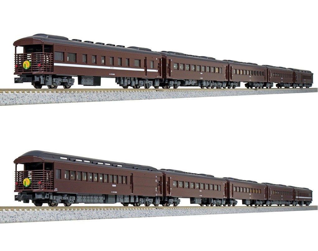 10-1500 再生産(N)35系4000番台 〈SL「やまぐち」号〉 5両セット