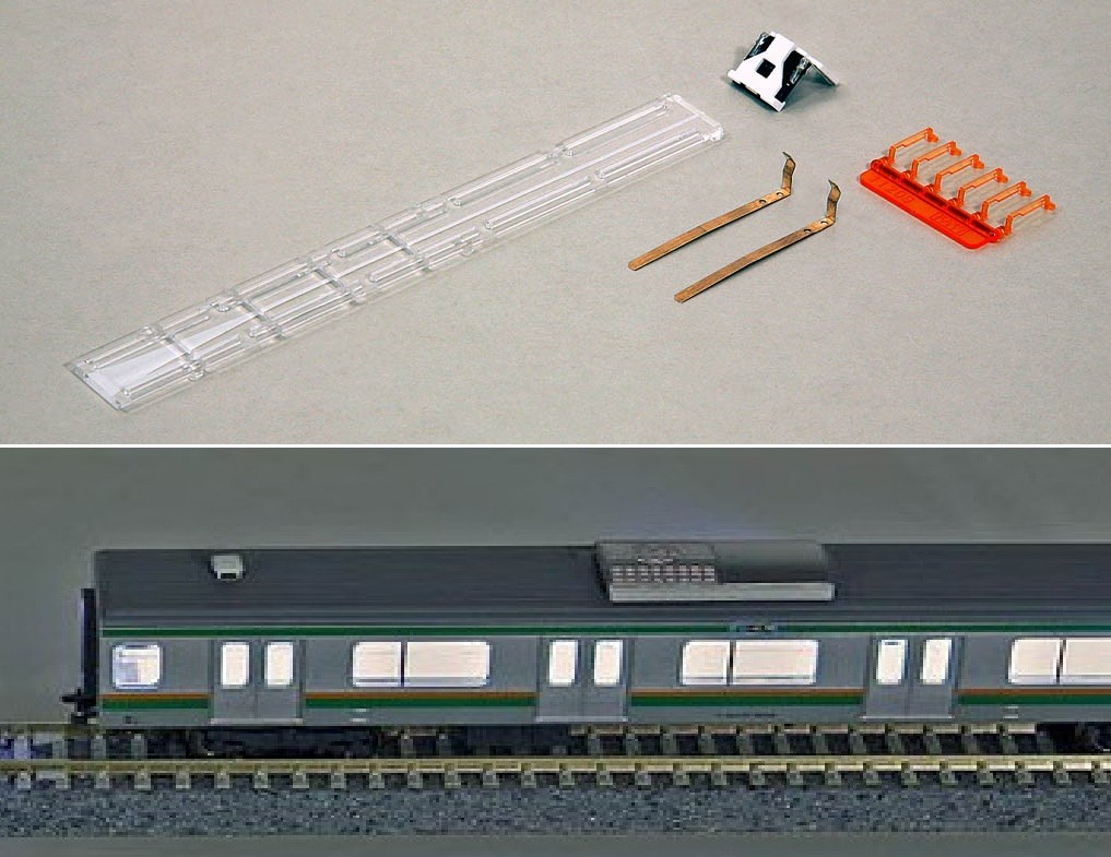 11-211 (N) LED室内灯クリア 1両分入り