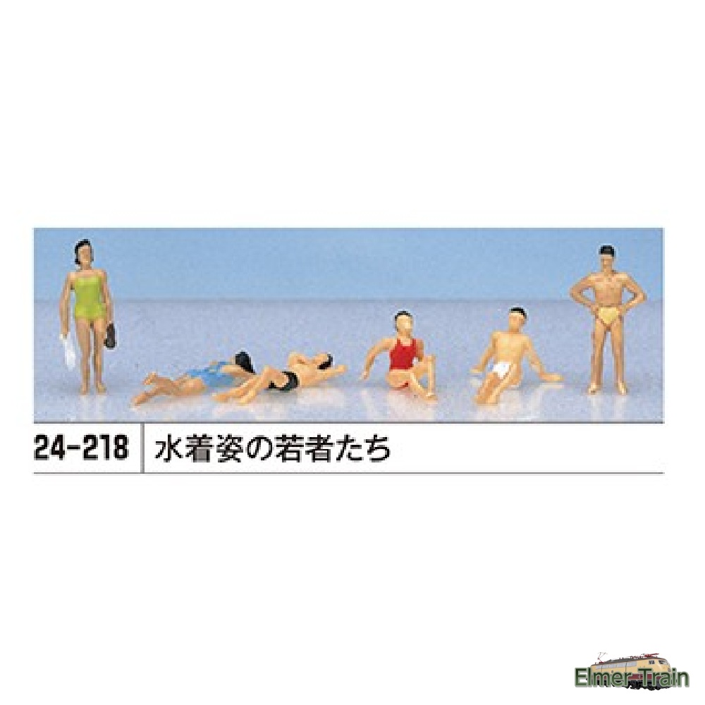24-218 (N)水着姿の若者たち