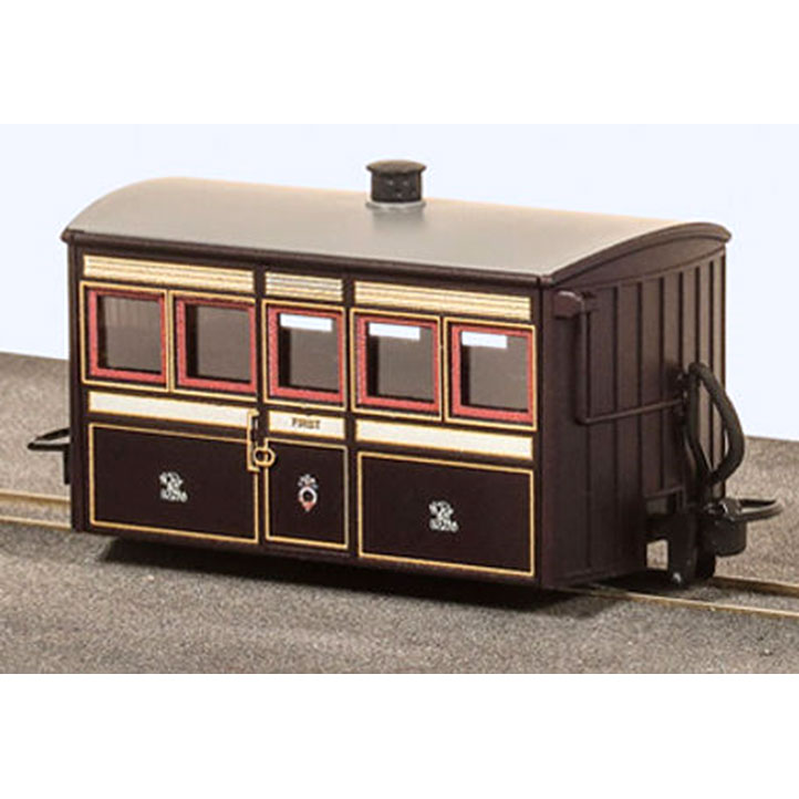 (HOナロー) GR550 00-9 バグボックス 1等客車(緑)