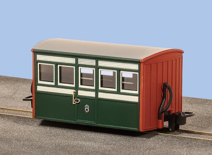 (HOナロー) GR551 00-9 バグボックス 1等客車(緑)