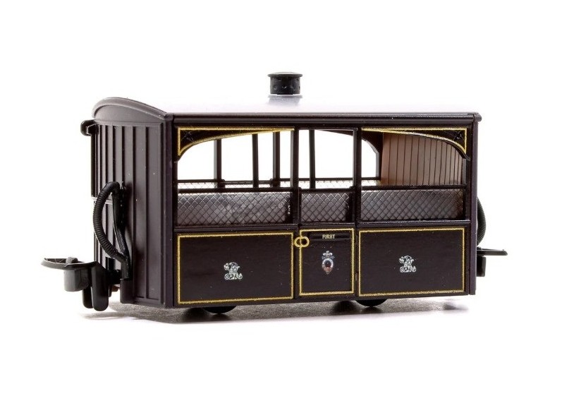 (HOナロー) GR560 00-9 バグボックスオープン客車(茶)