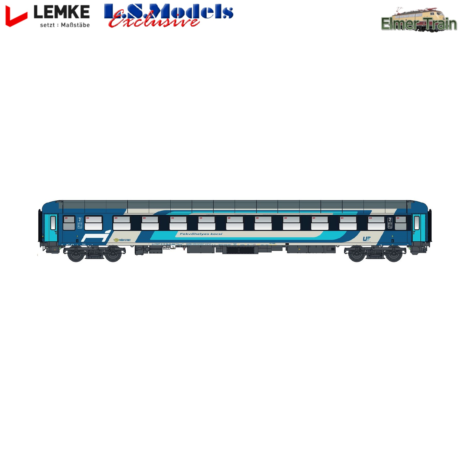 【予約】(N) Type Bvcmbz 248.5 寝台車 MAV Ep6